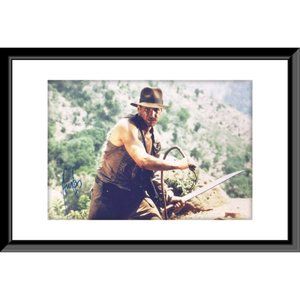 Indiana Jones Harrison Ford signed movie photo